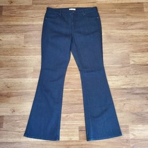NEW LOFT Size 32/14 Flare Jeans